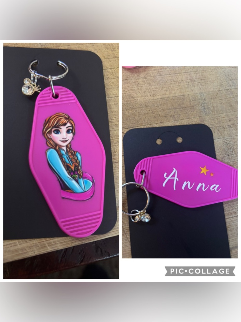 Magical Princesses Fandom Vibes Handcrafted Motel style key chains - Pick one